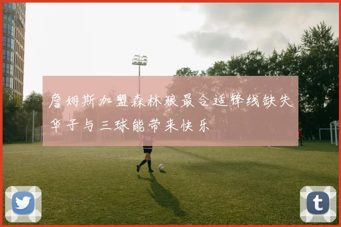 詹姆斯加盟森林狼最合适锋线缺失华子与三球能带来快乐